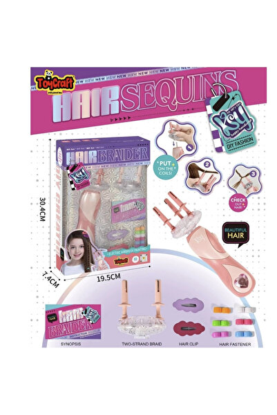 gnsstore PİLLİ SAÇ ÖRME VE SÜSLEME ALETİ