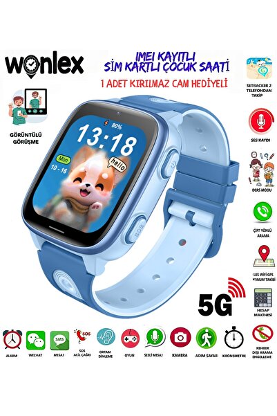 ROXİVA Wonlex 5G Sim Kartlı İmei kayıtlı Wifi/Gps/Lbs Konum Uzaktan Dinleme A...