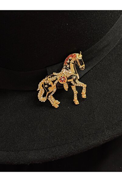 lotusbybuket Vip tasarım zirkon taşlı at broş