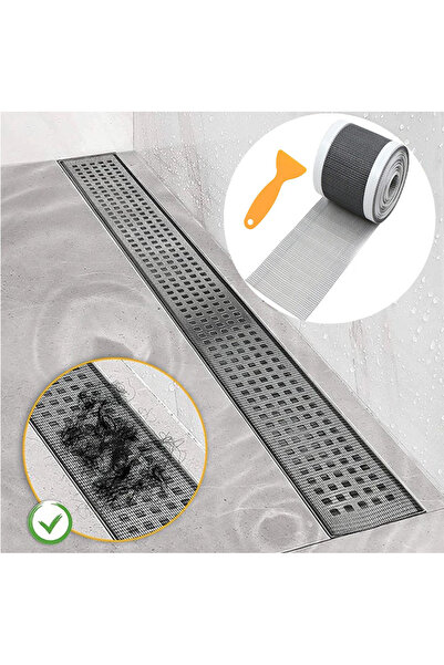 ZS DEMİR Multi-Purpose Drain Strainer and Fly Screen Repair Kit 12 cm * 4 Meters