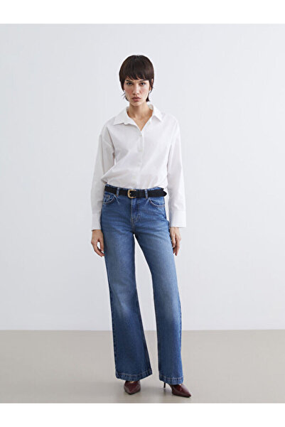 LC Waikiki Spanish Flare Women's Jean Pants from Uzg Store for Style Enthusiasts