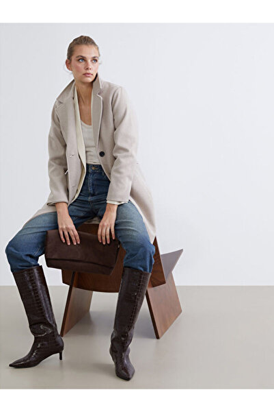 LC Waikiki RMZ GİYİM FARKIYA Μπουφάν Roba Γυναικείο Παλτό Kaşe