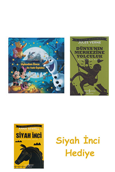 TÜRKİYE İŞ BANKASI KÜLTÜR YAYINLARI Disney Uykudan Önce En Tatlı Öyküler (Cil...