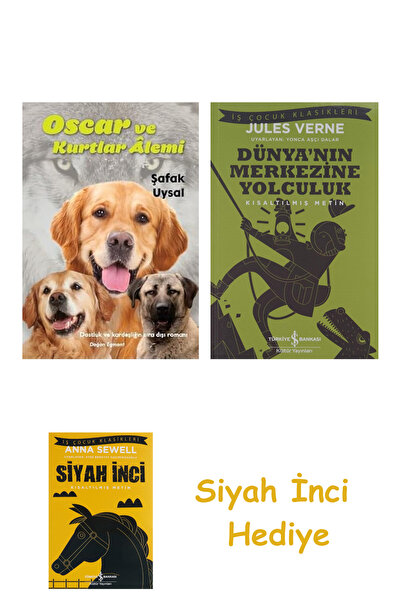 TÜRKİYE İŞ BANKASI KÜLTÜR YAYINLARI Oscar ve Kurtlar Alemi + Dünyanın Merkezi...