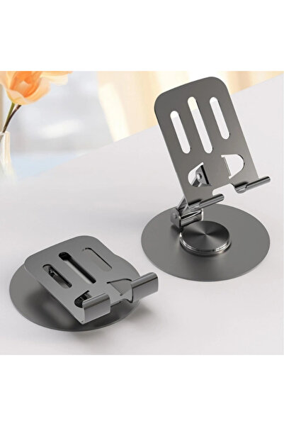 TTT Rotatable and Foldable Desktop Metal Phone Holder