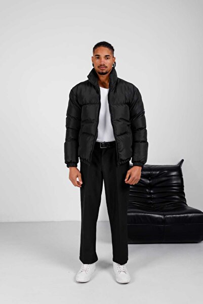 Rowsmen Men's Oversized Water Wind Cold-Proof New Season Puffer Jacket Bomber