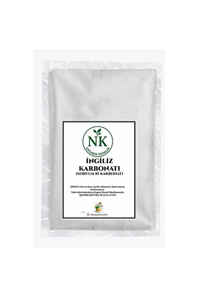 nk organik كربونات بريطانية (بيكربونات الصوديوم) 250 جرام