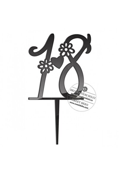 Decoratiuni Dulci Τοπερ τορτ Ματζάρατ, 18 κυβικά φλορισέλες - Πράσινο