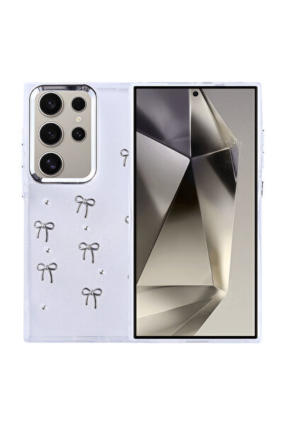 Ceponya غطاء لهاتف جالاكسي إس 24 ألترا بتصميم الوسادة الهوائية وغطاء شفاف لامع