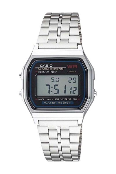 Casio Digital Watch with Stainless Steel Strap Model A159W-N1DF - 33 mm - Sil...