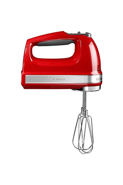 Kitchenaid Mixer de mana 5KHM9212EER, 85 W, 1300rpm, 9 viteze, Rosu