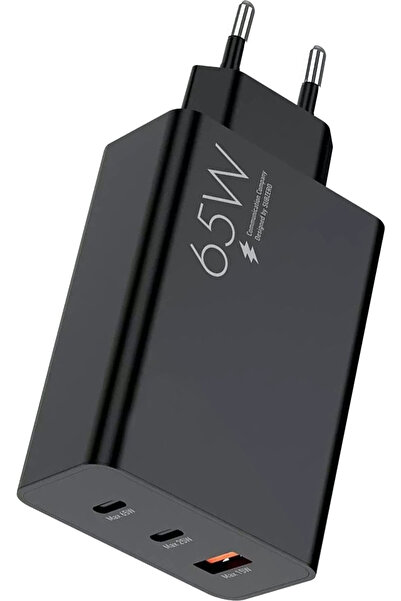 Zipax Tecno Pova Neo 2 3 4 5 6 7 Pro 65W PD/PD/Usb 3-Girişli Hızlı Şarj Başlı...