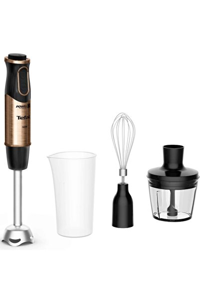 TEFAL Μίξερ κάθετη Quickchef Coppertinto 3 σε 1 HB656G10, 1000W, 20 trepte vi...