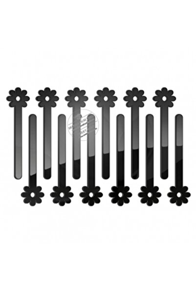 Decoratiuni Dulci Bete cakesicles, model margareta - Mari (L), Negru