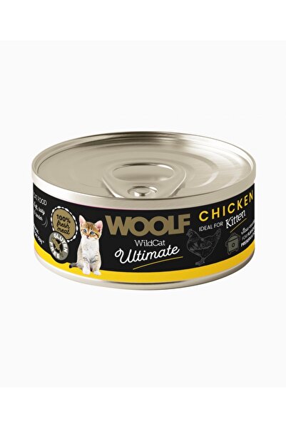 WOOLF Wolf Chicken Flavored Wet Food for Kittens (Kittens) 85g*12 Cans