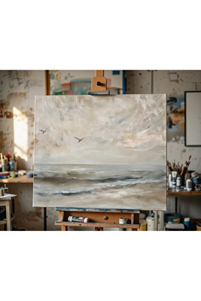 Nurşahın Resimleri El Yapımı Naturel Dekoratif Kanvas Tablo