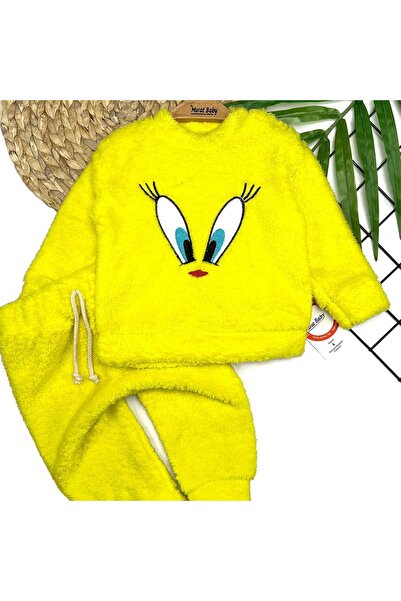 minipanda Girls Boys Unisex Luxury Top-Bottom 2-Piece Vibrant Patterned Cotto...