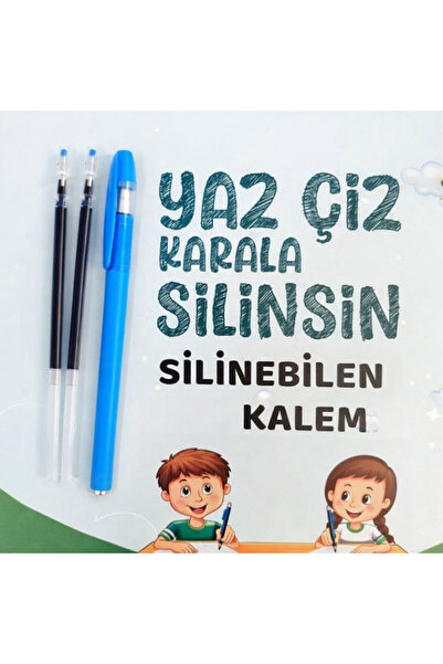 armex Sihirli Yazı Seti 2 iç Adet+1 Dış Uçan Kalemli Kabartmalı Defter Yazma ...