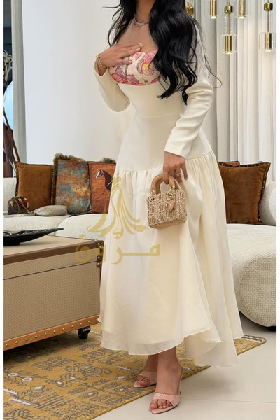 Mazoon Fashion Flora Natural Dress