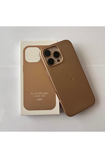 RainyFire Tech iPhone 15 Pro Max Magsafe Animasyonlu Deri Lansman Leather Kılıf