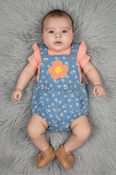 Little Lass Toddlers Girl 3 Pieces Embroidered Top And Bodysuit With Hat Set,...