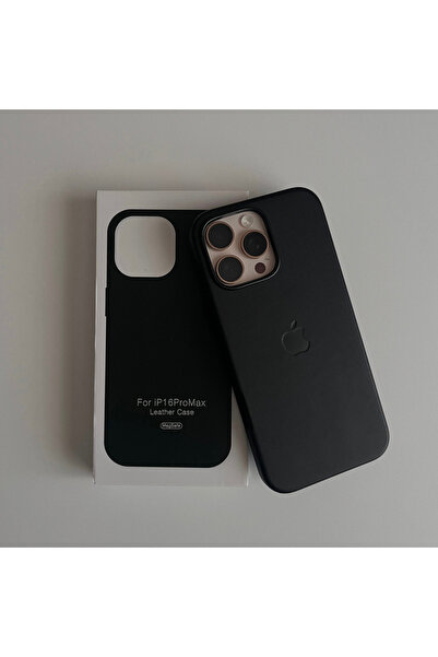 RainyFire Tech iPhone 16 Pro Magsafe Animasyonlu Deri Lansman Leather Kılıf