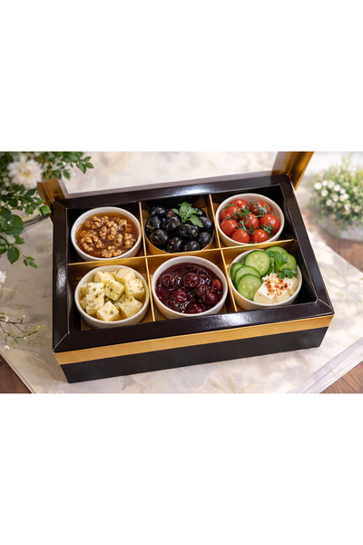 Zühre 6 Lİ ÇEREZLİK LOKUMLUK SOSLUK KAHVALTILIK KASE KÜÇÜK BOY