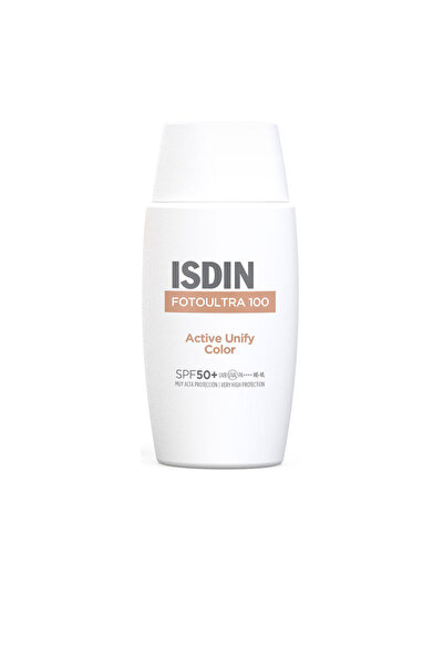 ISDIN Fotoultra 100 Active Unify Color Spf 50+ Getönte Sonnencreme 50 ml
