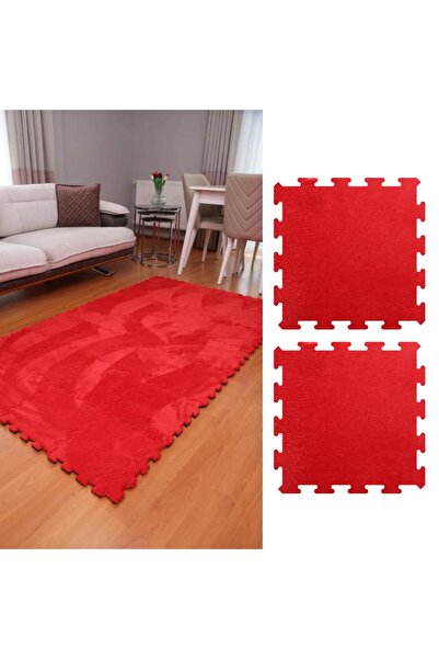 Tekstilnet 30 Pieces 31X31 Size 16 mm Height Plush Carpet Beydex Puzzle Carpet