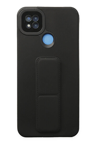 Twin Store ميه للاستيراد ®   حافظة ريدمي 9C ميجا ستاند سيليكون - أسود