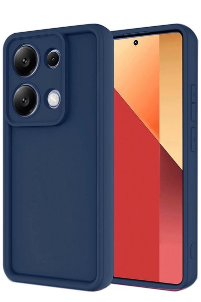 Generic Brand Redmi Note 13 Pro 4g Case Viera Silicone - Navy Blue