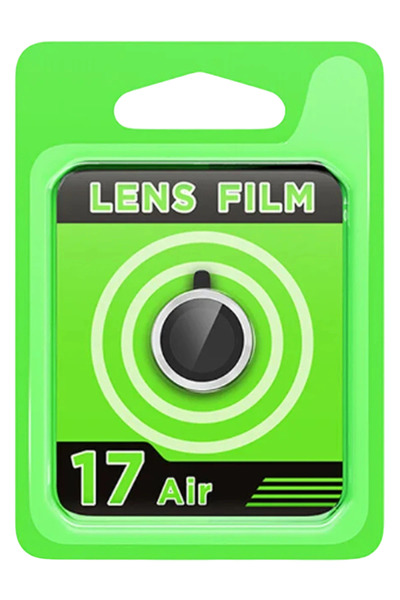 Twin Store مي للواردات ®   عدسة كاميرا آيفون 17 إير ريز ميتال - فضي