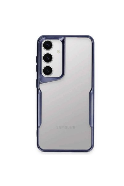 Generic Brand Samsung Galaxy A25 5g Case Boyi Silicone Cover - Navy Blue