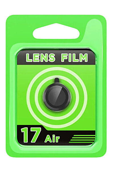 Twin Store مي للواردات ®   عدسة كاميرا معدنية آيفون 17 إير ريز - أسود