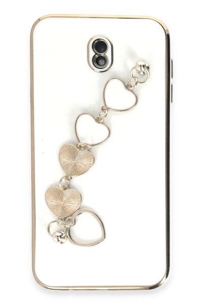 Twin Store ميه للاستيراد ®   حافظة سيليكون إيسيليا - بيضاء لجهاز غالاكسي J7 /...