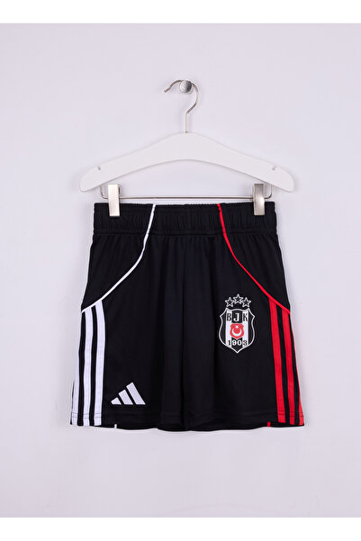adidas Lastikli Bel Normal Siyah Erkek Çocuk Şort JN9932 BJK H SHO 2 Y