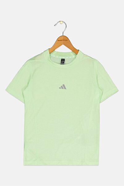 adidas Kids Boy Short Sleeve Outdoor T-shirt, Green