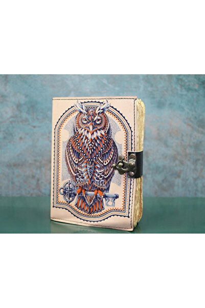 TTT Owl Leather Notebook Model 3
