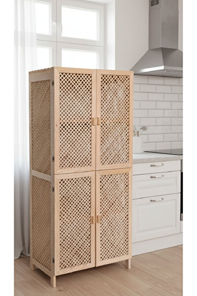 Sedefira Sedefire Ahşap Mutfak Dolabı Mutfak Tereği Erzak Dolabı Kiler Dolabı...