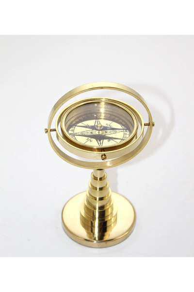 TTT Brass Table Top Compass Model 1
