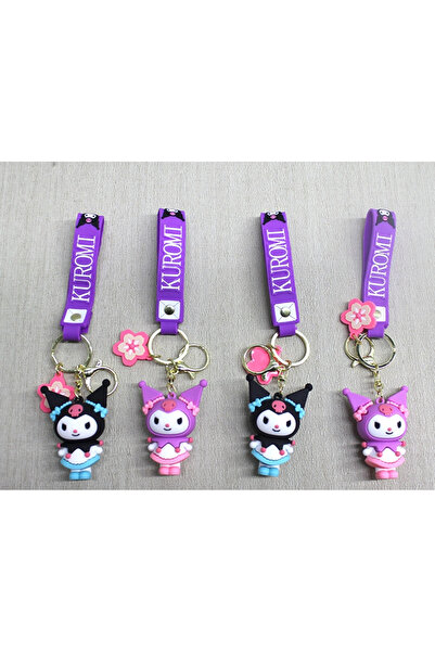 TTT Kuromi Silicone Keychain