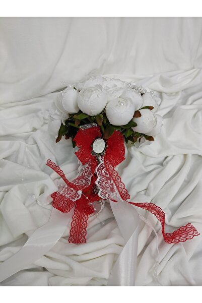 Handmade Buchet alb cununie