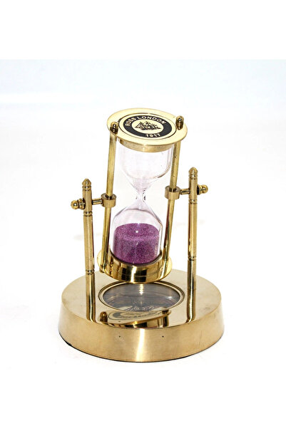 TTT Brass Compass Hourglass Model 1