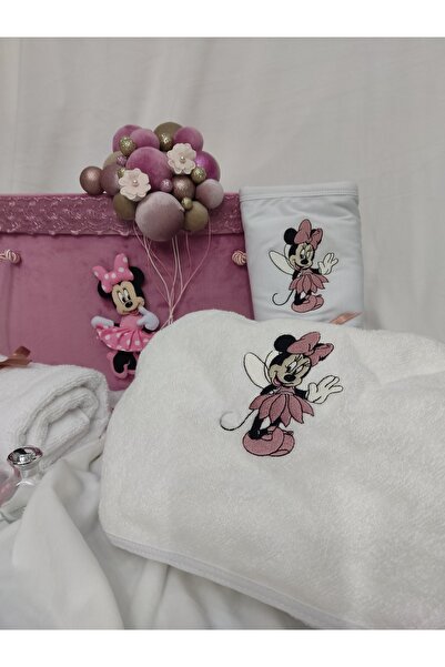 Handmade Trusou botez fetița Minnie