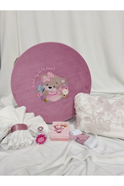 Handmade Trusou botez fetița ursuleț