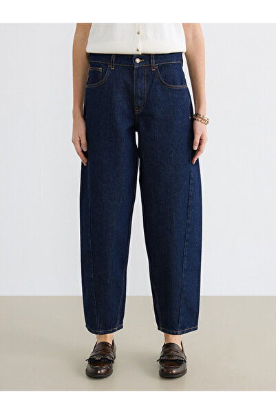 LC Waikiki بنطلون جينز نسائي من Barrel Fit