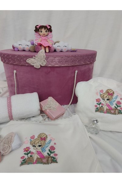 Handmade Trusou fetița fluturas