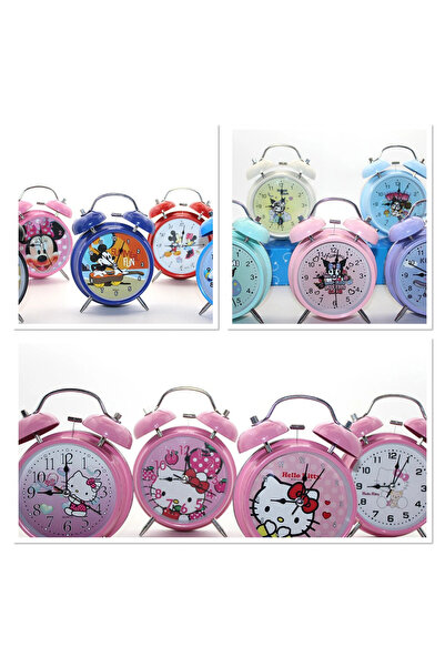 TTT Kuromi, Hello Kitty, Mickey Mouse Masa Üstü Çalar Saat