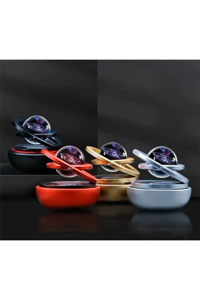 TTT الطاقة الشمسية 360 °   عطر السيارة الدوارة