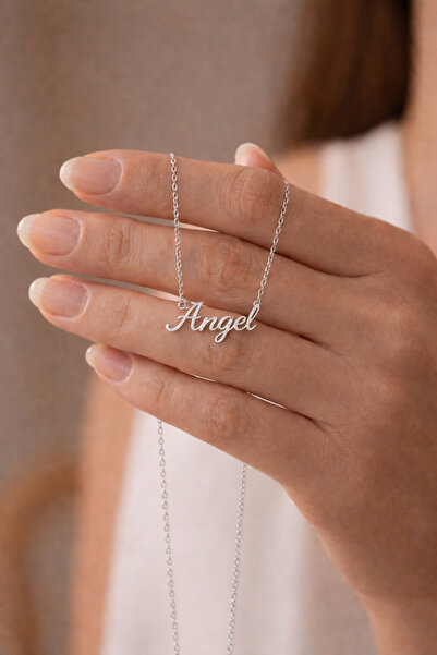 Soleildor 925 ayar Orijinal Gümüş Sevgiliye Özel Hediye Sevgi Kelimeleri Gümü...